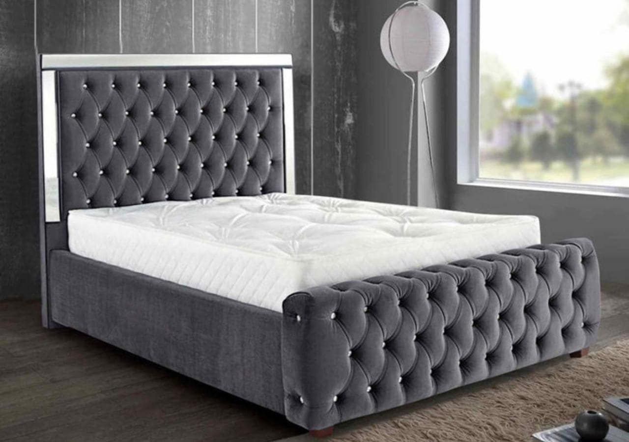Boston Mirror Bed