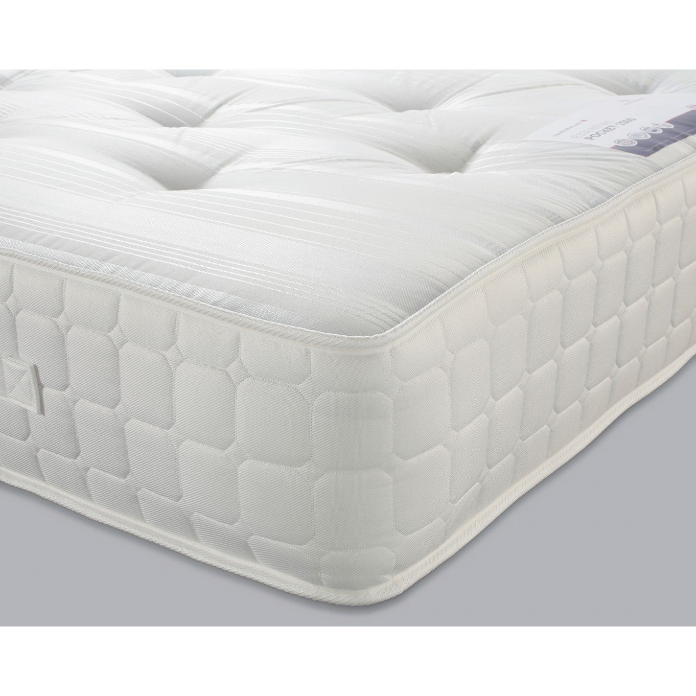 Essential 1000 POCKET Spring Mattress/3ft/4ft/4ft6/5ft/6ft