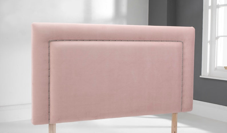 Epoque Studded Floor Standing/ Strut Headboard