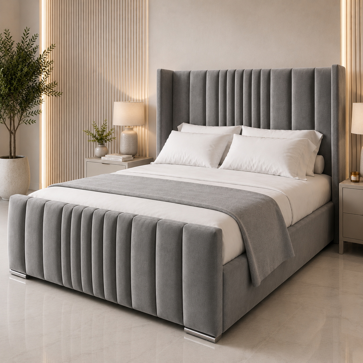 Luxury Vertical Panel Bed