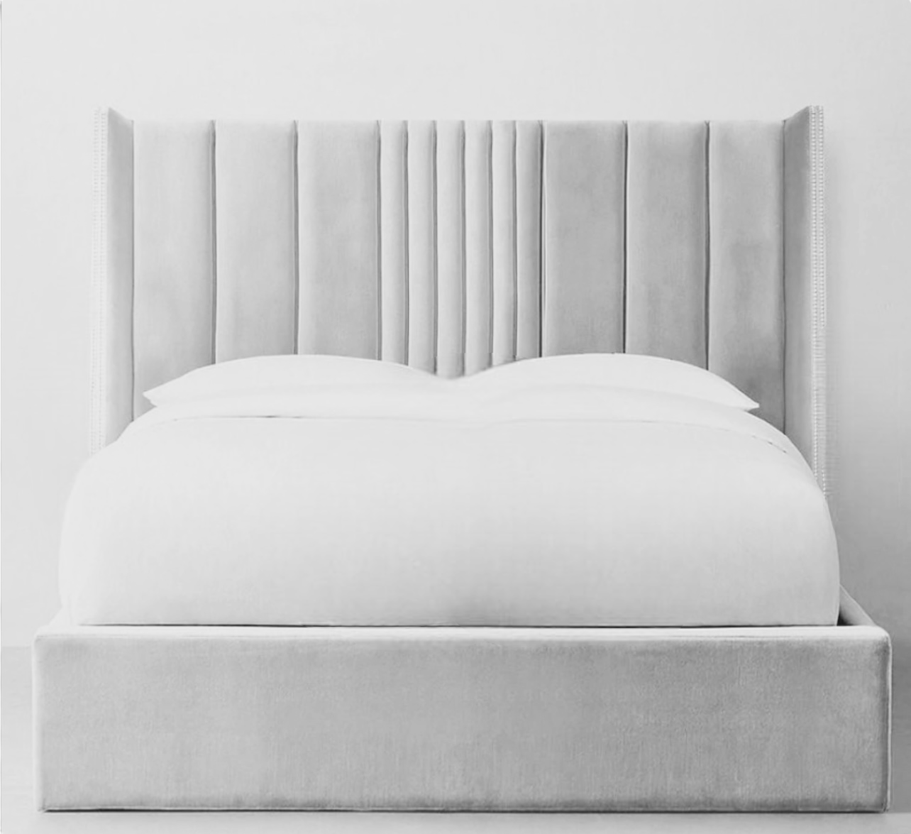 Alton Winged Upholstered Bed/Storage/Gaslift